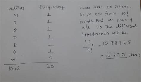 [Solved] How many different 10-letter words (real or imaginary) can be ...