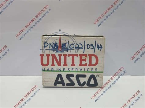 ASCO EMM12II SOLENOID VALVE WSEMET B327A102 | United Marine Services