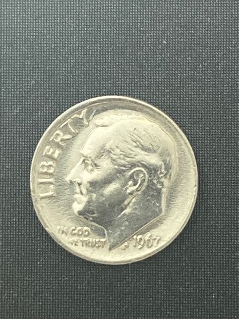 1967 Roosevelt Dime - No Mint Mark US Coin - Etsy