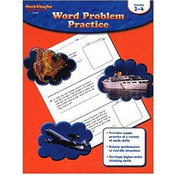 Math Challenges Grade 3-4: Word Problem Practice : Steck-Vaughn: Amazon ...