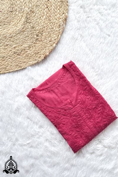 Buy Long Straight Kurta Set for Women - Poshak Chikan Studio