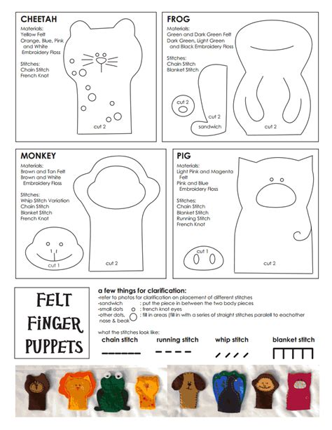 Image result for Puppet Patterns Free Printables