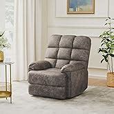 Amazon Brand - Solimo Delphi Single Seater Leatherette Recliner (Brown ...