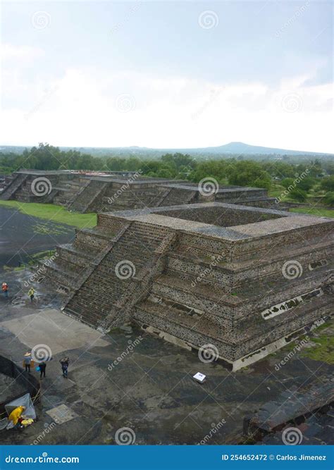 Teotihuacan Pyramids in Mexico City Stock Photo - Image of city, temple ...