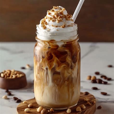 Caramel Iced Coffee with Hazelnut Syrup Recipe - whisksweetly