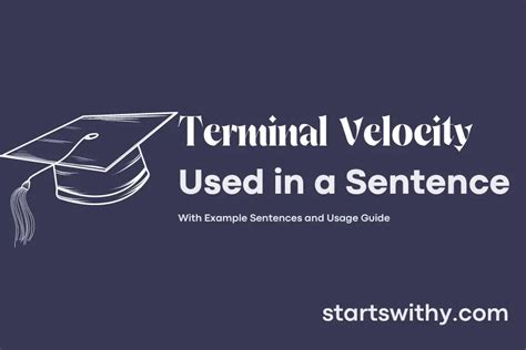 Image result for Terminal Velocity Examples