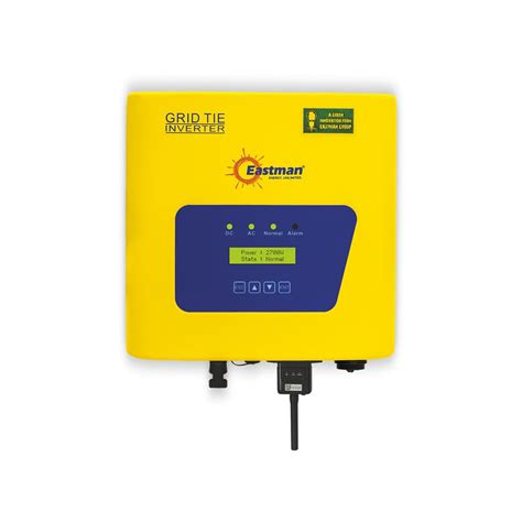 Eastman Solar Ongrid Inverter 3 KW 1 Phase, Grid Tie Solar Inverter, 1 ...
