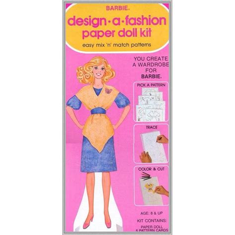 Image result for Barbie Paper Colorforms