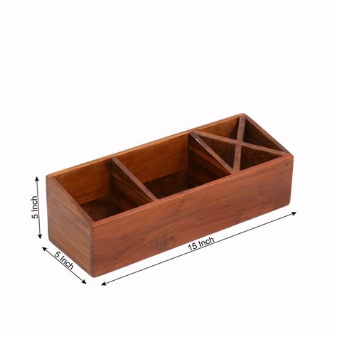 Simple Wooden Desk Organizer