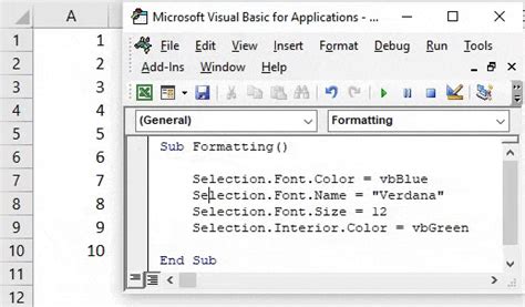VBA Macros Tutorial 的图像结果