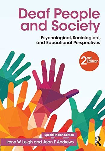 Buy DEAF PEOPLE AND SOCIETY: PSYCHOLOGICAL SOCIOLOGICAL AND EDUCATIONAL ...