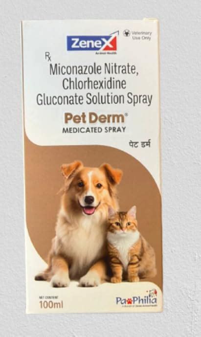 Zydus Pet Derm Spray 100 Ml For Cats And Dogs | Desertcart INDIA