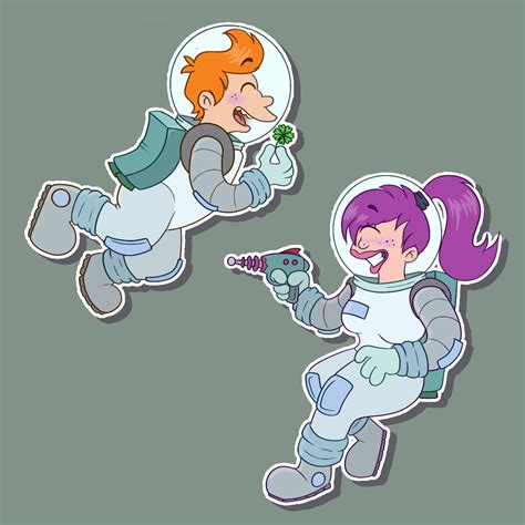 Futurama Fry And Leela Kid at Mary Loomis blog