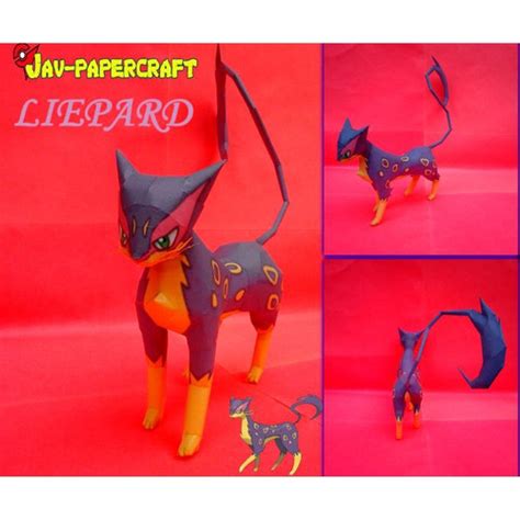 Jual Pokemon Liepard Papercraft - Kab. Bekasi - Papercraft Tiviti ...