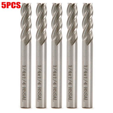Buy 5pcs End Mill CNC Cutter Milling Router Brand New High Quality ...
