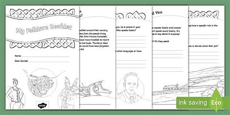 Scottish Folklore Activity Booklet | CfE Teaching Resources