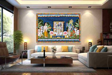 Best shreenathji painting wall canvas pichwai painting
