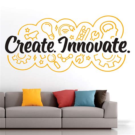 StickMe 'Create - Innovate - Office - Inspirational - Motivational ...