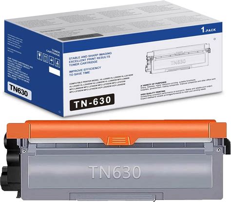 Amazon.com: TN-630 TN630 High Yield Toner Cartridge Black Replacement ...