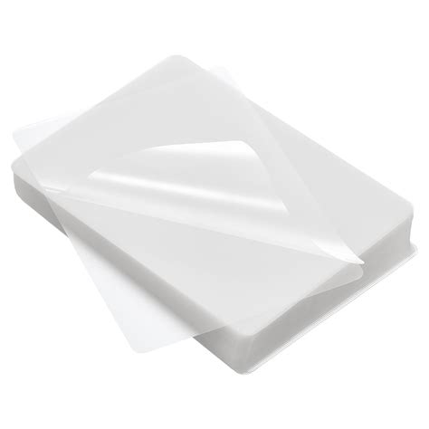 Uxcell Thermal Laminating Pouches, Transparent Laminating Sheets 4 Mil ...