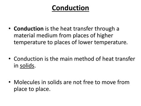 Image result for Good Example for Conduction