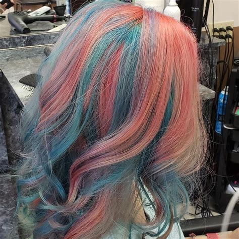Image result for Pinwheel Hair Color Blocks