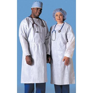 Tidishield® Disposable Personal Protection Gown, Light Blue, Universal ...