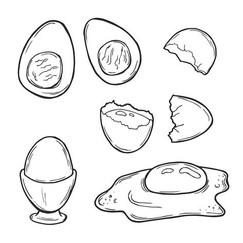 Eieren Tekenen Afbeeldingen - Gratis downloaden op Freepik