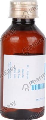 Buy Bromhexine 4 MG Elixir (120) Online at Flat 15% OFF | PharmEasy