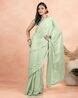 Buy Sea Green Sarees for Women by SUBHAM Online | Ajio.com