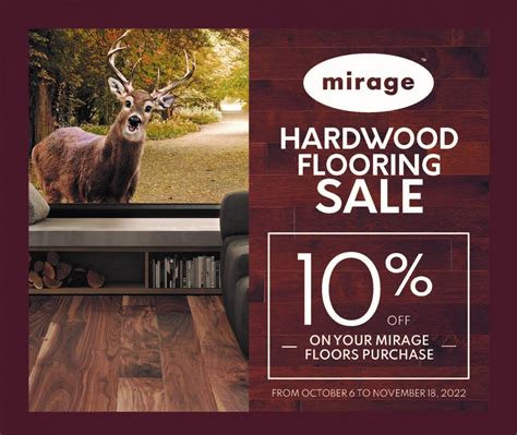 Mirage Hardwood Flooring Promo - Ethical Flooring Ltd.