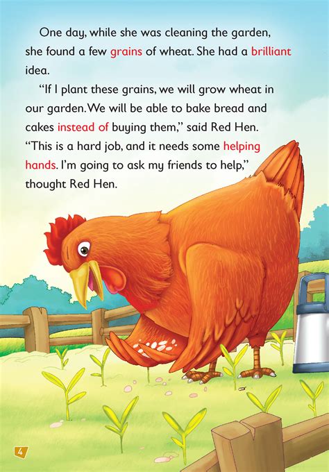 The Little Red Hen Book