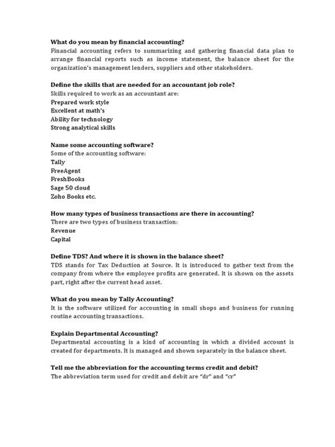 Accounts Basic Interview Questions 的图像结果