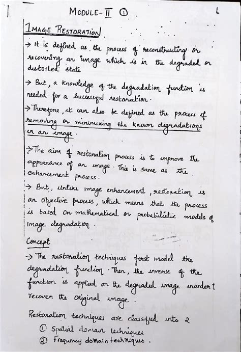 DIP-M2 Notes - Digital Image Processing & Machine Vision - Studocu