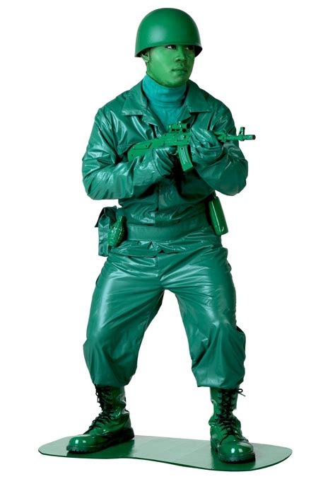 Plus Size Green Army Man Costume | Army men costume, Green army men ...