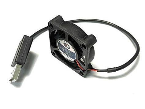 Buy Coolerguys 5V USB Fan, 4 Cubic Feet Per Minute, USB Connector: 8 ...