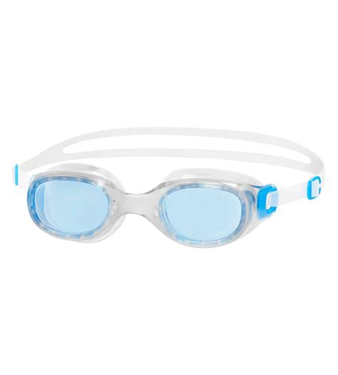Buy Speedo Futura Classic Swim Goggles Clear-Clear-Blue Swim Goggles ...