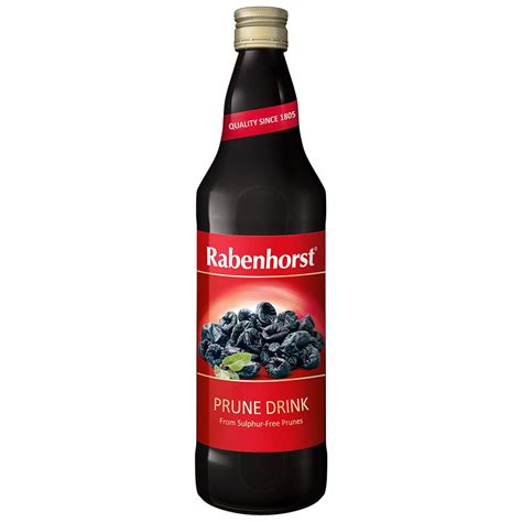 Rabenhorst Pure Prune Juice (Great for Constipation) Suitable for ...