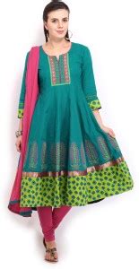 ANOUK Women Kurta Churidar Set - Buy Sea Green, Rani ANOUK Women Kurta ...