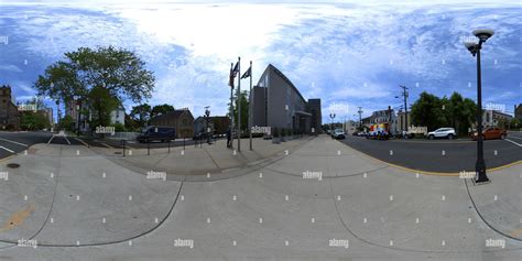 360° view of In front of the Middlesex County Family Courthouse in New ...