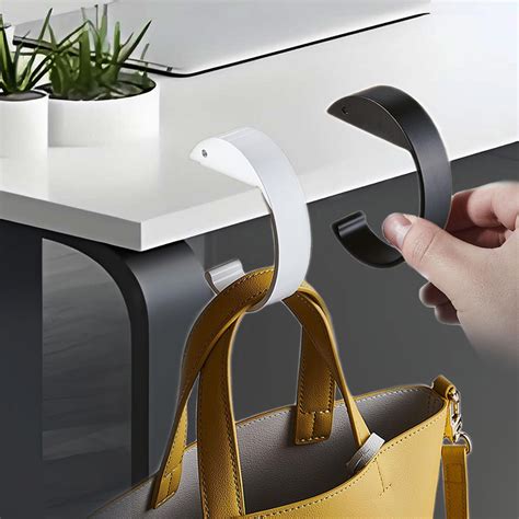 Amazon.com: KISOY Purse Hook for Table Handbag Hanger for Desk Purse ...