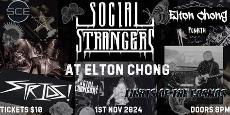 Social Strangers at Elton Chong with guests Strids and ...