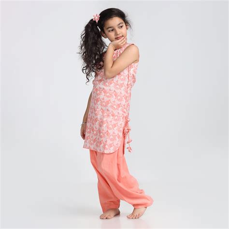 Cotton Patiala Suit Set For Girls with The Foolish Lion & The Clever R ...