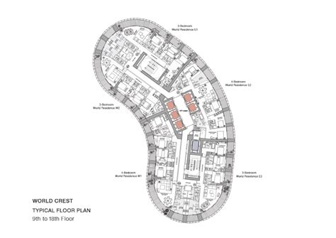 Lodha The World Towers at Lower Parel by Lodha Group - Floor Plans ...