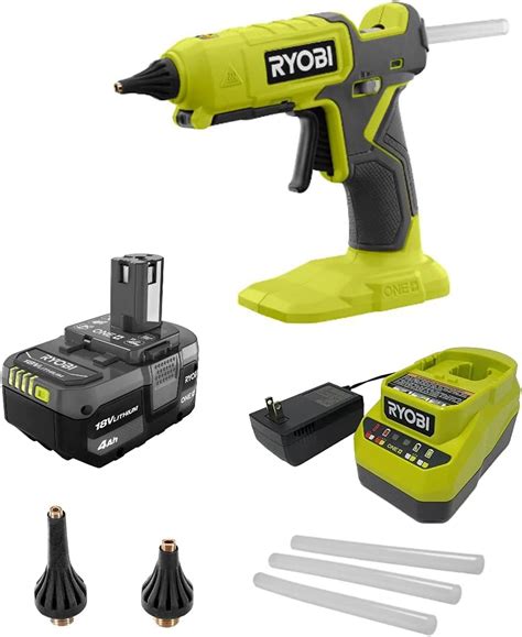 Buy RYOBI Ryobi Glue Gun Kit P307 ONE 18V Cordless Dual Temperature ...