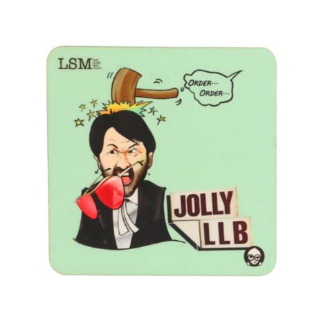 Coasters - Jolly LLB - Set of 4 – Law Suits And More