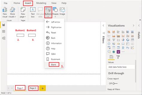 Image result for Page Navigation in Power Bi without Using Control Key