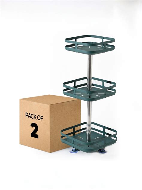 Revolving Dressing Rack | Stackable Kitchen Basket | Carbon Steel ...