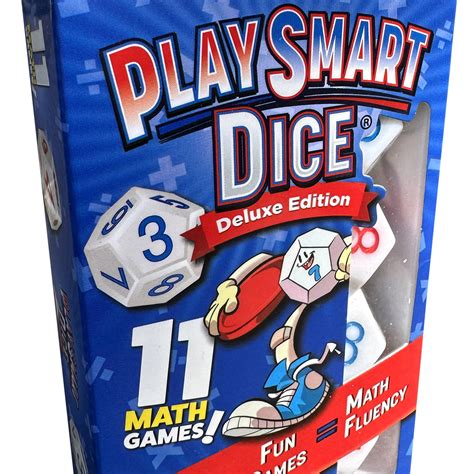 PlaySmart Dice: Deluxe Edition - Fun Kids Math Dice Games, Uniquely ...
