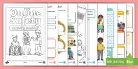 Online Safety Rules For Kids Worksheet